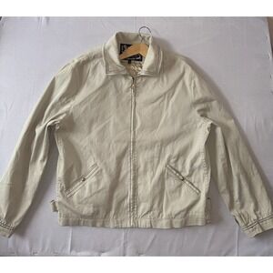 Vintage St John Khaki Zip Up Jacket Size L